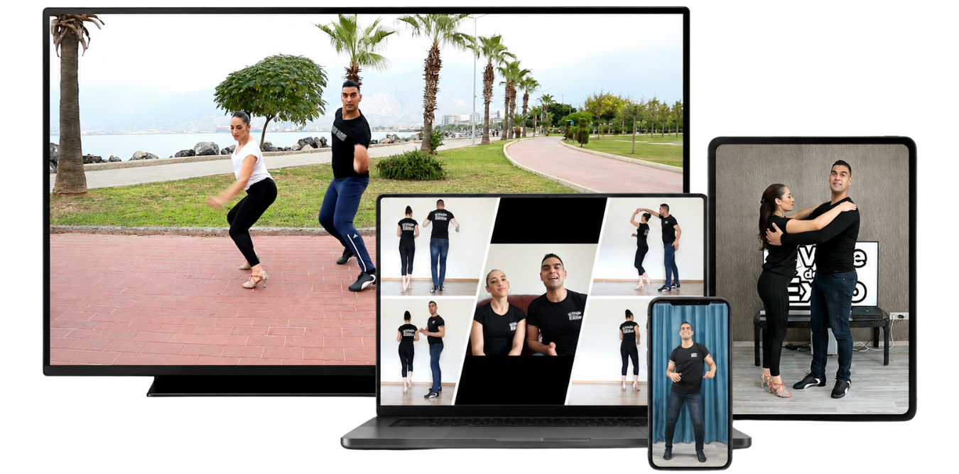 Clases de Divertidas Coreografías disponibles en televisión, laptop, tablet y móvil
